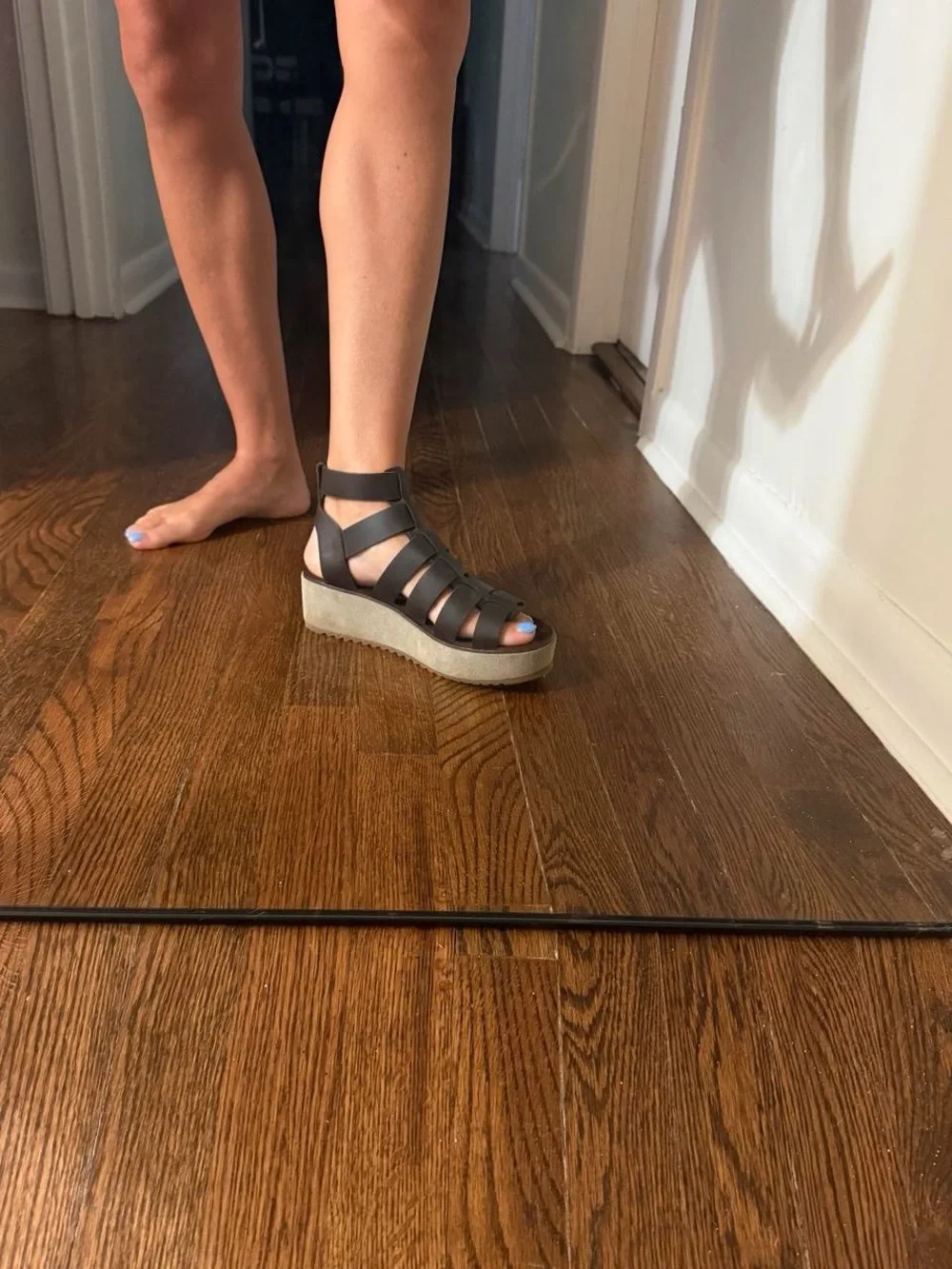 A.p.c  Strappy Platform Sandals
